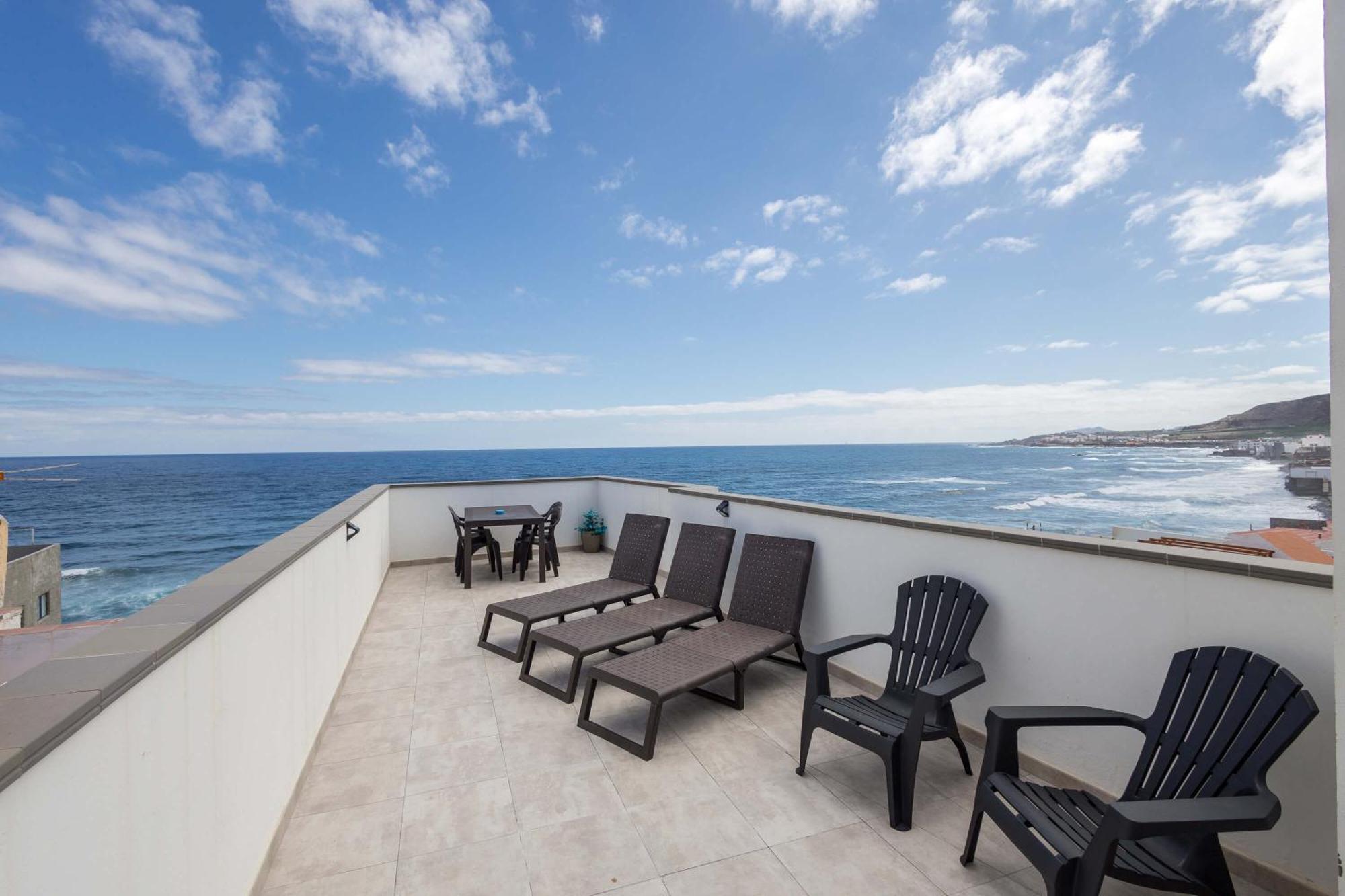 Costa Norte San Andres Studio Con Terraza Compartida Vista Al Mar Трапиче Экстерьер фото